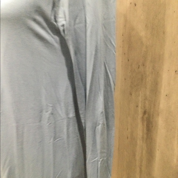 EILEEN FISHER BLUE LONG TUNIC TOP WITH SIDE SLITS SIZE XS RELAXED FIT - Picture 2 of 7